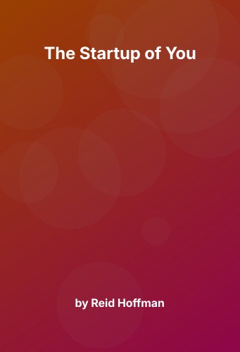 Cover for The Startup of You