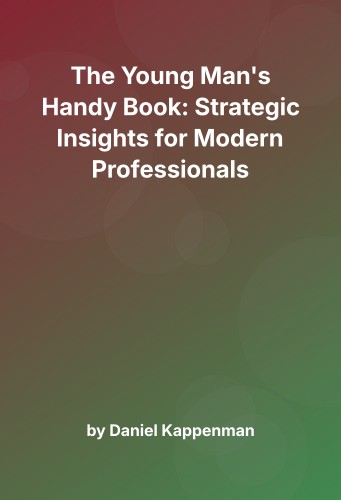 Cover for The Young Man's Handy Book: Strategic Insights for Modern Professionals
