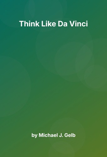 Cover for Think Like Da Vinci