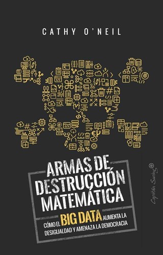 Book cover of Weapons of Math Destruction by Cathy O'Neil