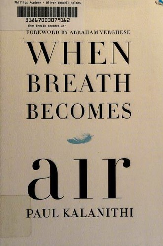 Book cover of When Breath Becomes Air by Paul Kalanithi